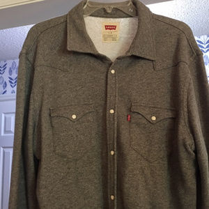 Levi's Barstow Terry Cloth Western Shirt